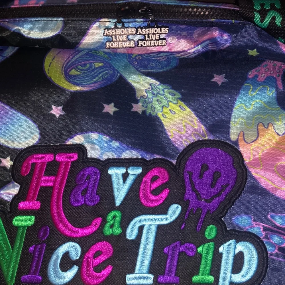 ALF (Assholes Live Forever) “Emotional Baggage” Have A Nice Trip Duffel Bag- New
